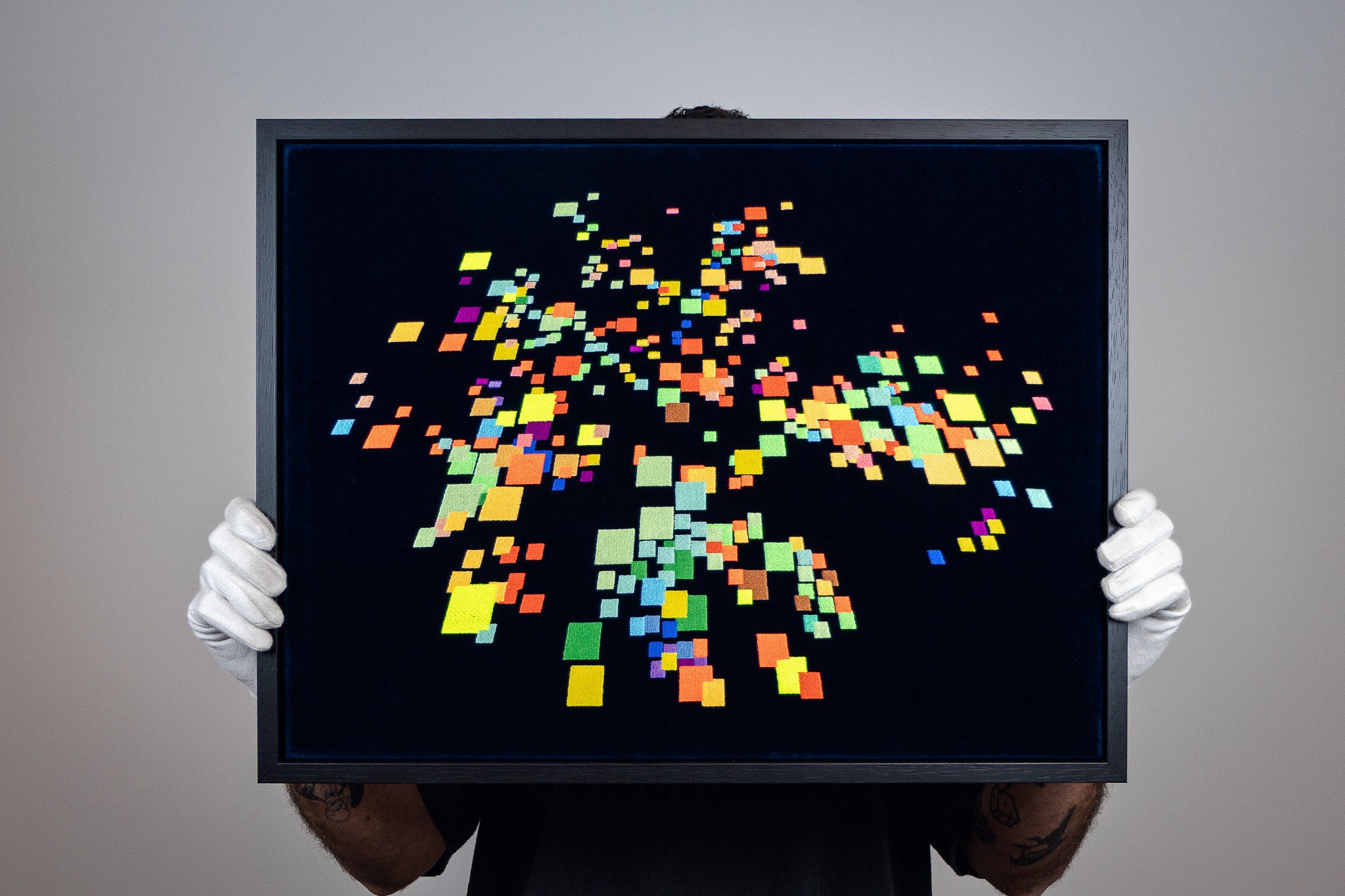 Miguel Chevalier  - Pixels en lévitation