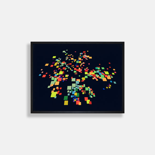 Pixels en lévitation
